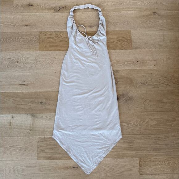 Camila Coelho - Kaseya Halter Midi Dress in Tan - Picture 1 of 5